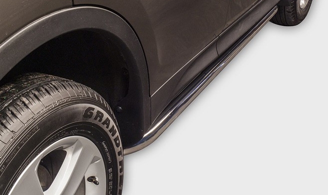 Пороги (подножки) Toyota RAV4 '2013-2019 (диаметр 60 мм) Novline-Autofamily