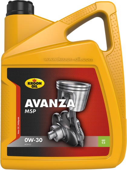 Масло моторное Kroon Oil Avanza MSP 0W-30 5 л (35942)
