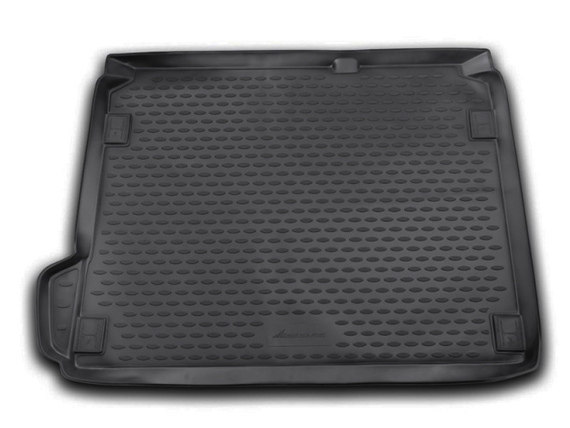 Коврик в багажник Citroen DS4 '2010-> (хетчбек, без сабвуфера) Cartecs (черный, полиуретановый)