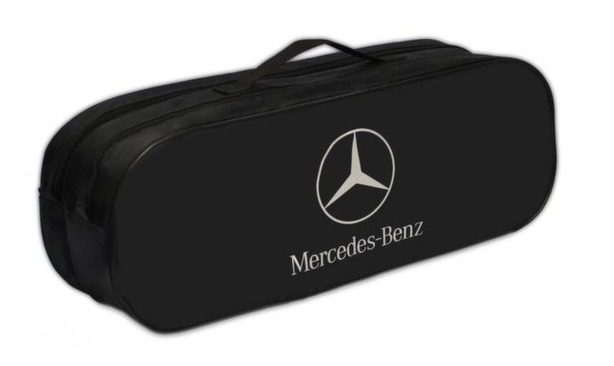 Сумка-органайзер в багажник Mercedes-Benz черная (03-035-2Д) Poputchik