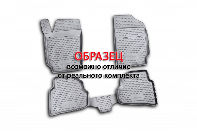 Коврики в салон Citroen C4 '2013-2020 (хетчбек) Novline-Autofamily (черные)