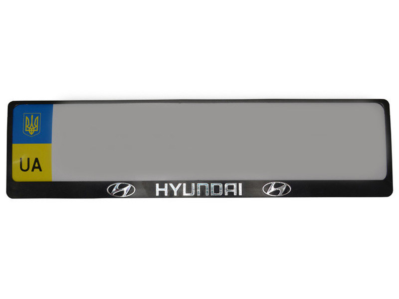 Рамка номера Hyundai (24-006) 2 шт Inauto