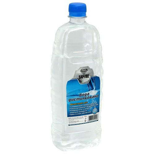 Вода дистиллированная Sapfire 1 л (4823745505007)