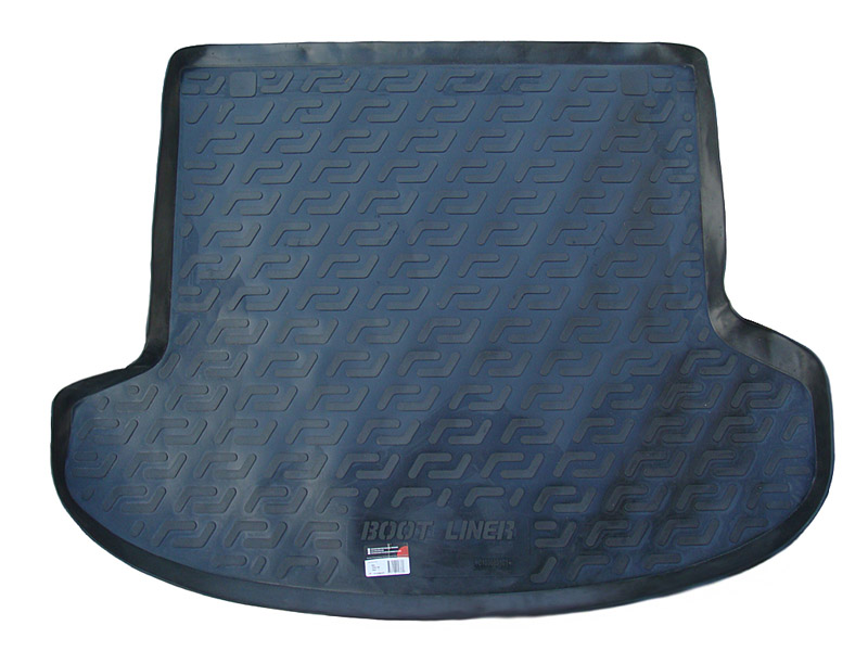 Коврик в багажник KIA Cee'd '2007-2012 (универсал) L.Locker (черный, резиновый)