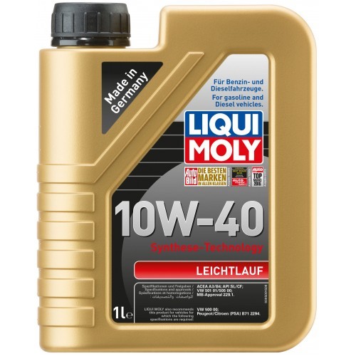 Масло моторное Liqui Moly Leichtlauf 10W-40 1 л (9500)