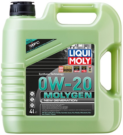 Масло моторное Liqui Moly Molygen New Generation 0W-20 4 л (21357)
