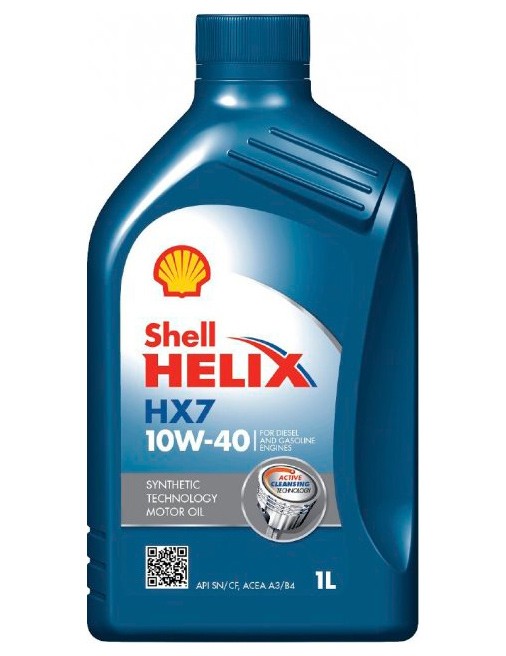 Масло моторное Shell Helix HX7 10W-40 1 л (550053736)