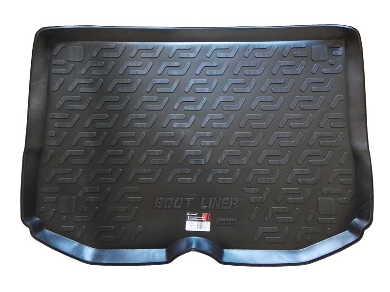 Коврик в багажник Citroen C3 Picasso '2009-> (верхний) L.Locker (черный, резиновый)