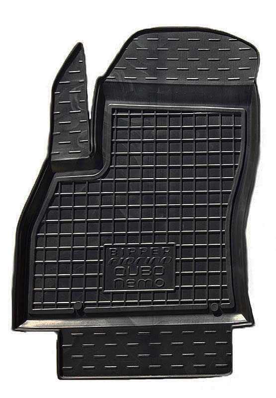 Коврик в салон Peugeot Bipper '2008-> (водительский) Avto-Gumm (черные)