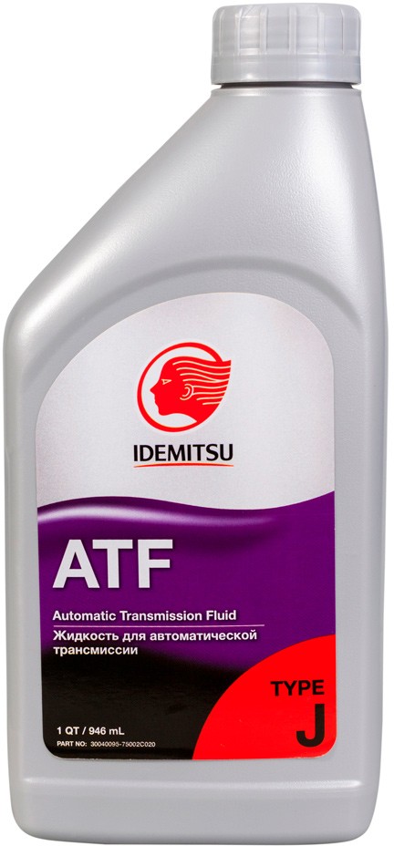 Масло трансмиссионное Idemitsu ATF Type J 0.946 л (30040095-75000C020)