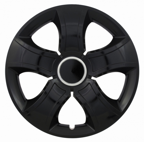 Колпаки на колеса (комплект 4 шт., модель Bis Ring Mix Black, размер 16 дюймов) Jestic
