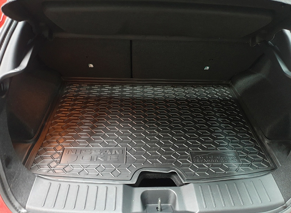 Коврик в багажник Nissan Juke '2019-> (верхний) Avto-Gumm (черный, полиуретановый)