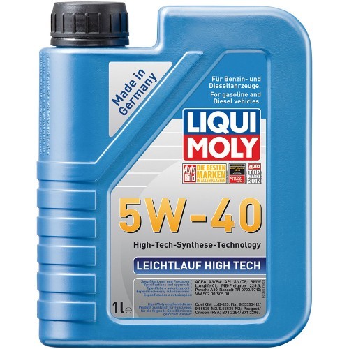 Масло моторное Liqui Moly Leichtlauf High Tech 5W-40 1 л (8028)