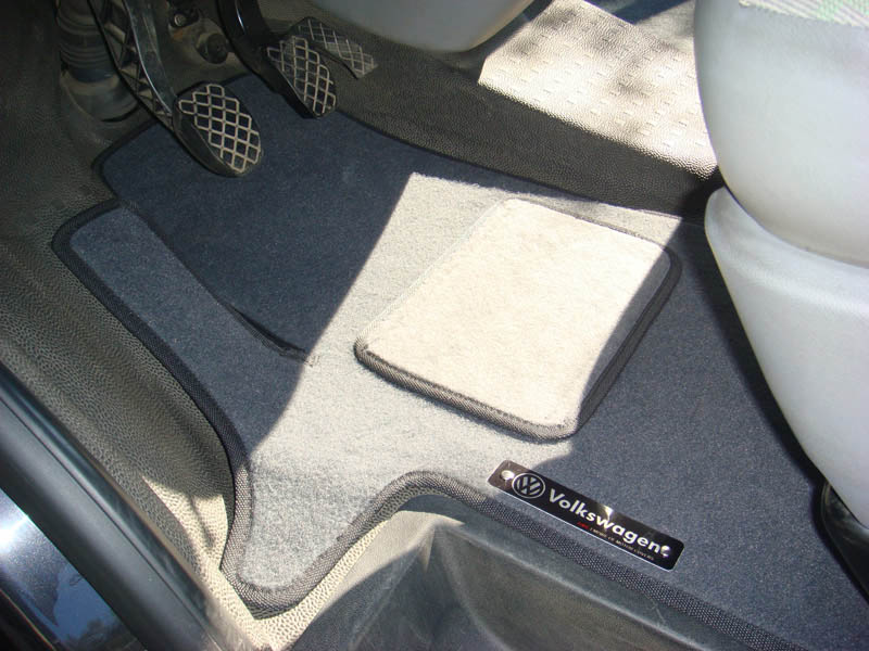 Коврики в салон Volkswagen T5 '2003-2015 (Transporter, 1+2, исполнение CLASSIC) EMC (серые)