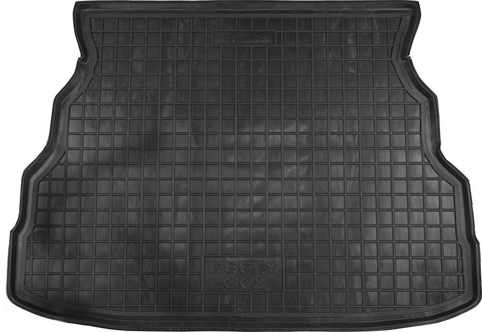 Коврик в багажник Geely CK (CK2) '2005-> (седан) Avto-Gumm (черный, полиуретановый)