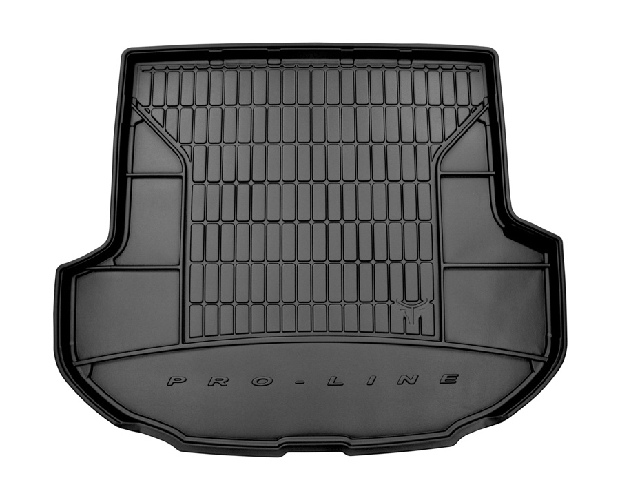 Коврик в багажник Hyundai Santa Fe '2018-> (5-ти местный) Frogum (черный, резиновый)