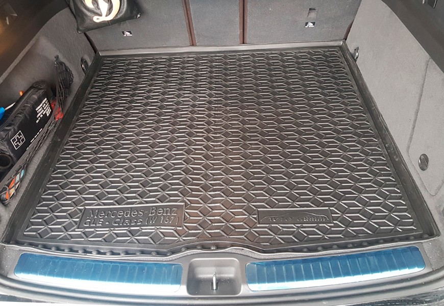 Коврик в багажник Mercedes-Benz GLE-Class (W167) '2019-> Avto-Gumm (черный, полиуретановый)