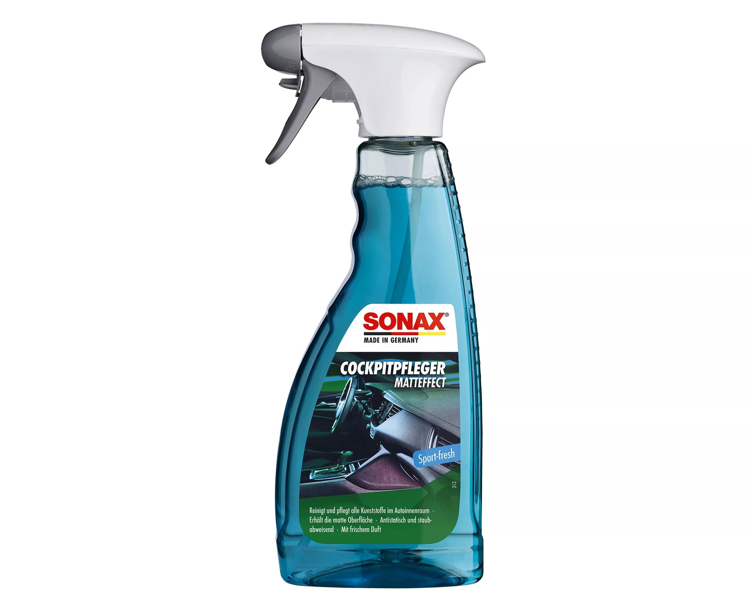 Очиститель пластика Sonax матовый Sport-Fresh 0.5 л (4064700357242)