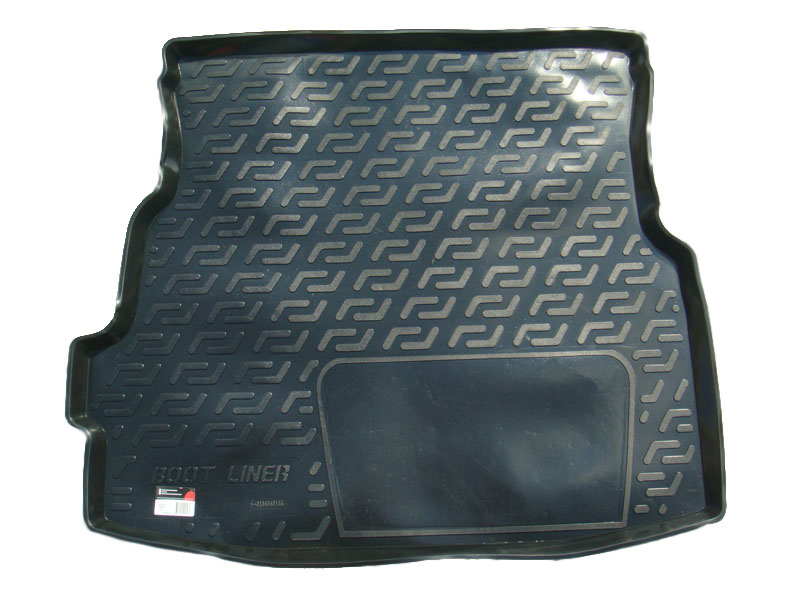 Коврик в багажник Renault Symbol '1999-2008 (седан) L.Locker (черный, резиновый)