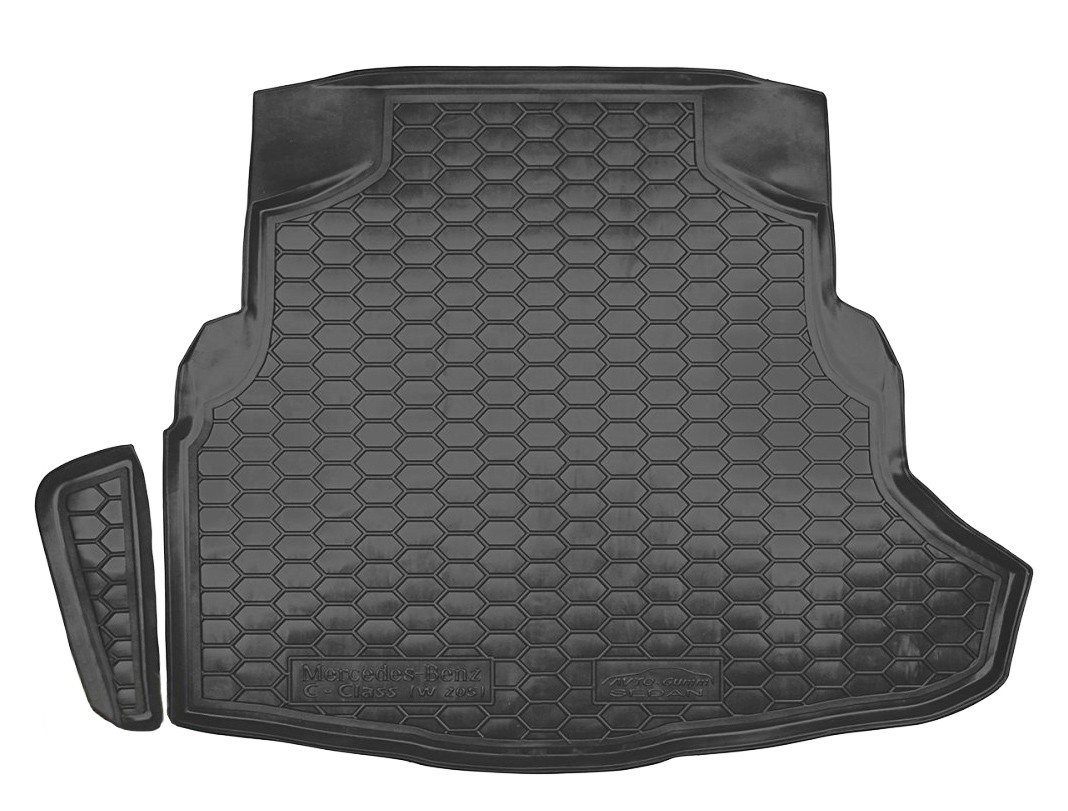 Коврик в багажник Mercedes-Benz C-Class (W205) '2014-> (седан) Avto-Gumm (черный, полиуретановый)