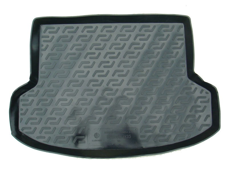 Коврик в багажник Hyundai ix35 '2010-> L.Locker (черный, резиновый)