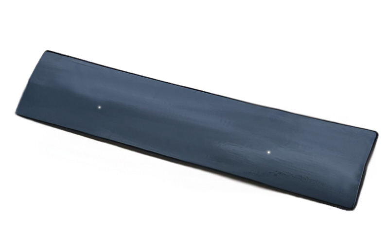 Зимняя накладка на решетку радиатора для Skoda Rapid '2012-> (бампер низ) глянцевая FLY