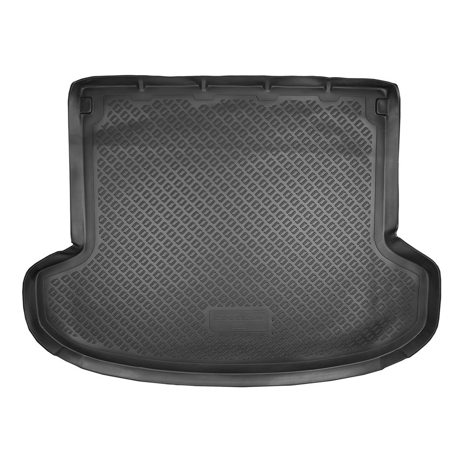 Коврик в багажник KIA Cee'd '2007-2012 (универсал) Norplast (черный, пластиковый)