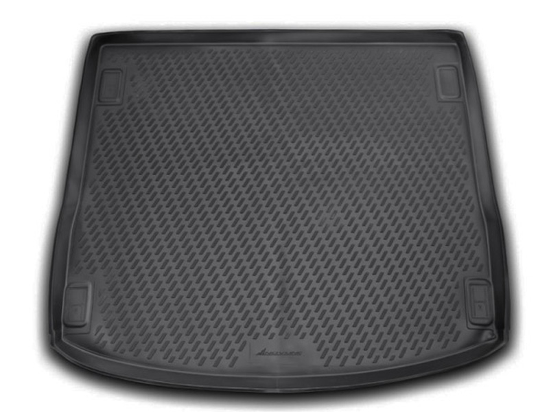 Коврик в багажник Ford Focus '2010-2019 (универсал) Cartecs (черный, полиуретановый)