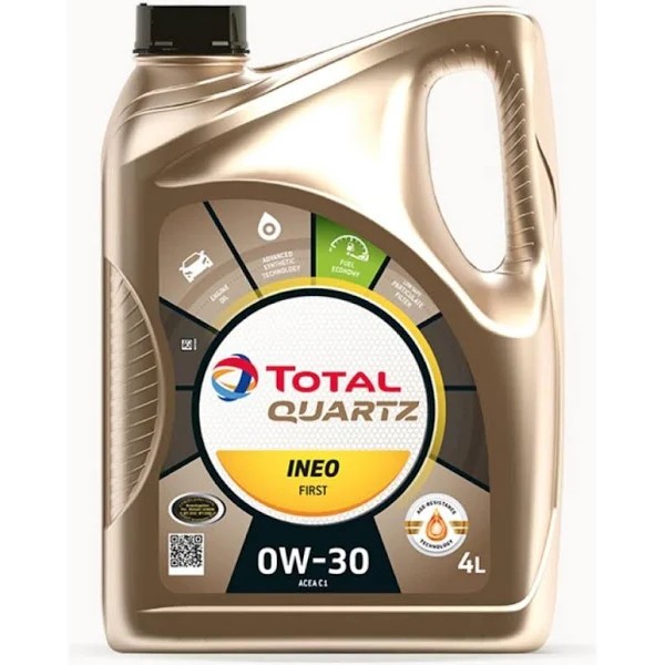 Масло моторное Total QUARTZ INEO FIRST 0W-30 4л ( 213834)