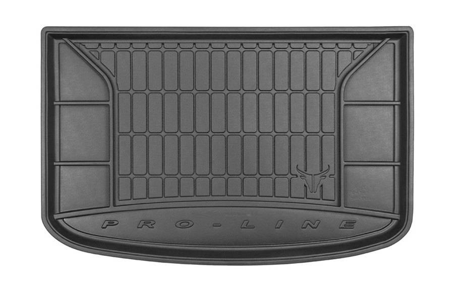 Коврик в багажник Audi A1 '2010-2018 (хетчбек) Frogum (черный, резиновый)