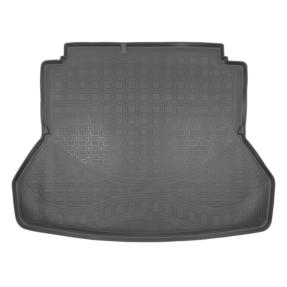 Коврик в багажник Hyundai Elantra '2016-2020 Norplast (черный, пластиковый)