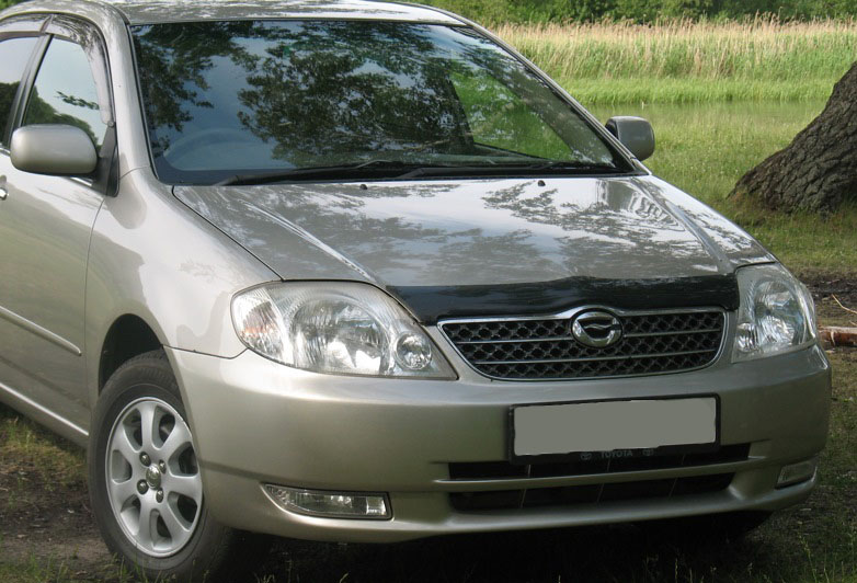 Дефлектор капота Toyota Corolla '2001-2007 (седан, без логотипа) Sim