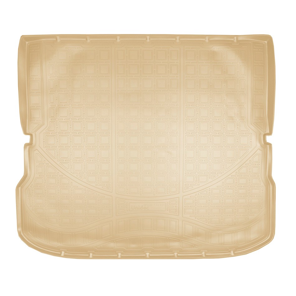 Коврик в багажник Infiniti QX60 '2014-2020 (7-ми местный, длинный) Norplast (бежевый, полиуретановый)
