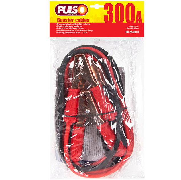 Стартовые провода Pulso 300 А 2,5 м (ПП-25300-П(20))