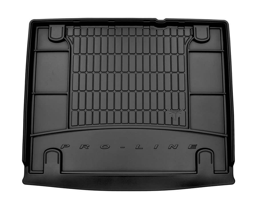 Коврик в багажник Fiat Doblo '2010-> (пассажирский) Frogum (черный, резиновый)