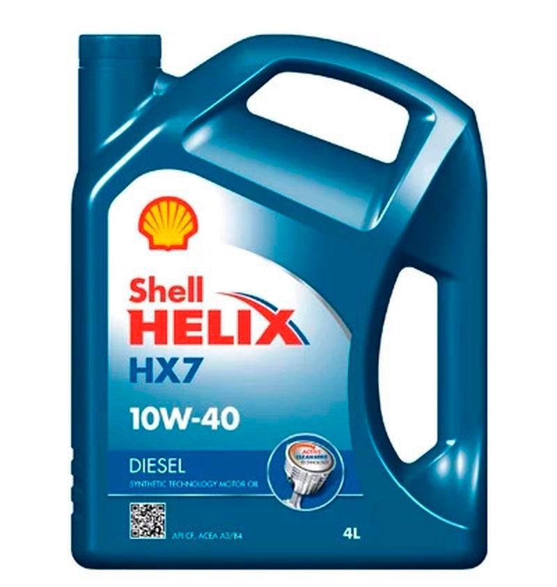 Масло моторное Shell Helix HX7 Diesel 10W-40 4 л (550046310)