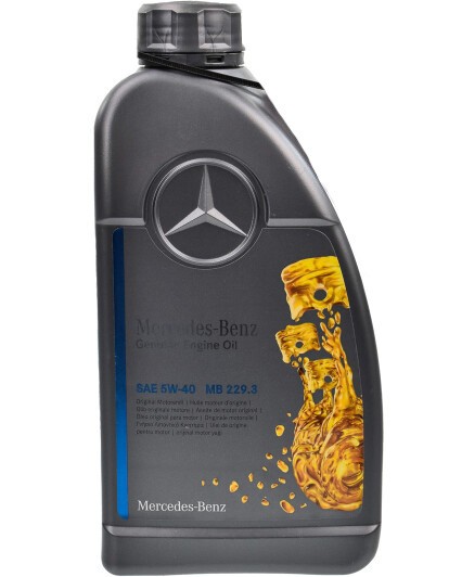 Масло моторное MB 229.3 Engine Oil 5W-40 1 л (A000989910211)