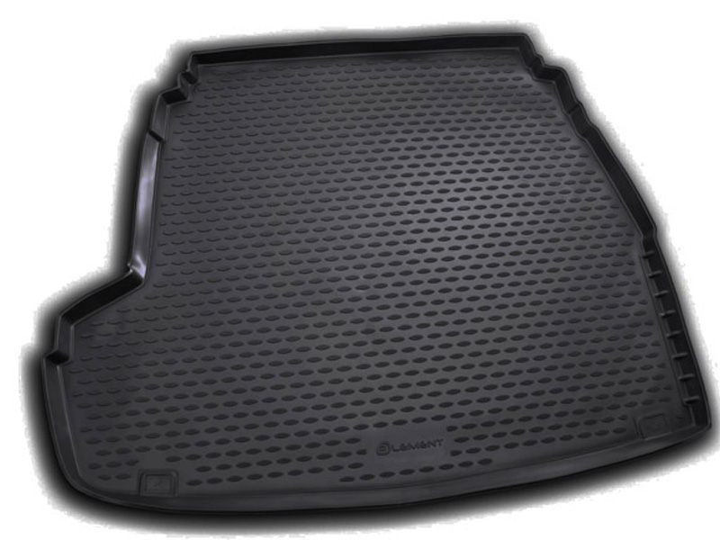 Коврик в багажник Hyundai Sonata '2009-2014 (седан) Novline-Autofamily (черный, полиуретановый)
