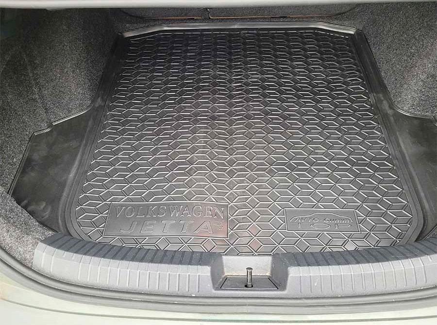Коврик в багажник Volkswagen Jetta '2018-> Avto-Gumm (черный, пластиковый)