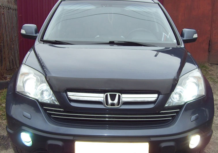 Дефлектор капота Honda CR-V '2007-2009 (без логотипа) HIC