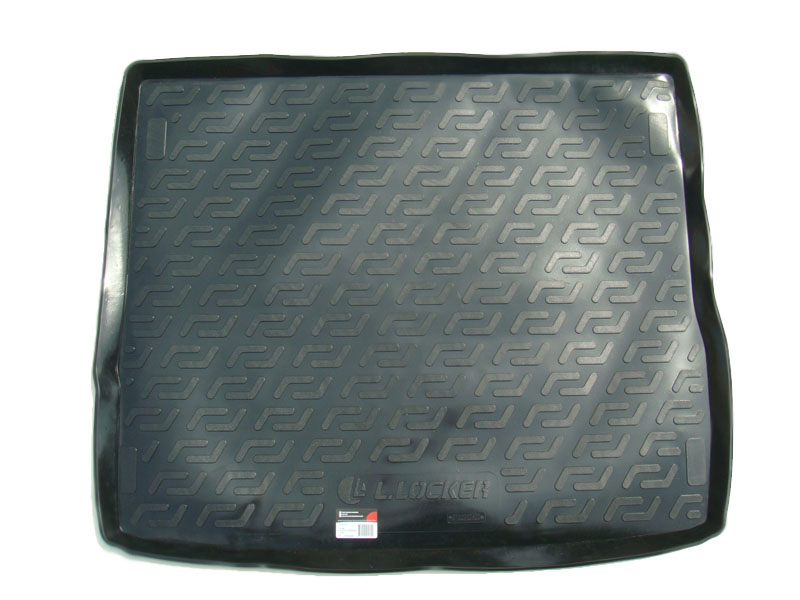 Коврик в багажник Ford Focus '2004-2008 (универсал) L.Locker (черный, резиновый)