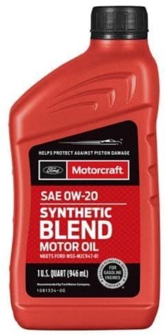 Масло моторное Ford Motorcraft Premium Synthetic Blend Motor Oi 0W-20 0.946 л (XO0W20Q1SP)
