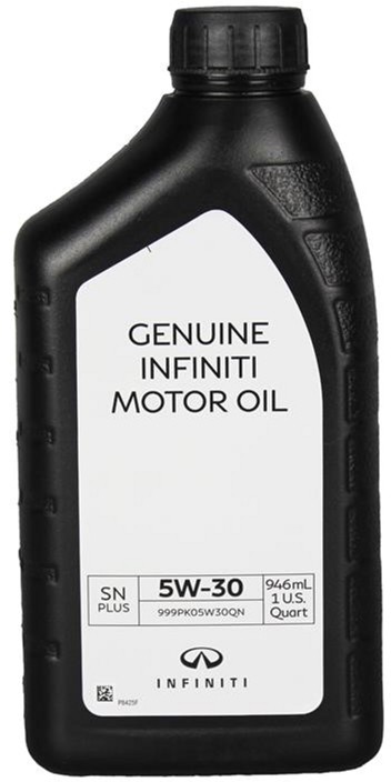 Масло моторное Infiniti Genuine Motor Oil 5W-30 sn+ 0.946 л (999PK05W-30QN)