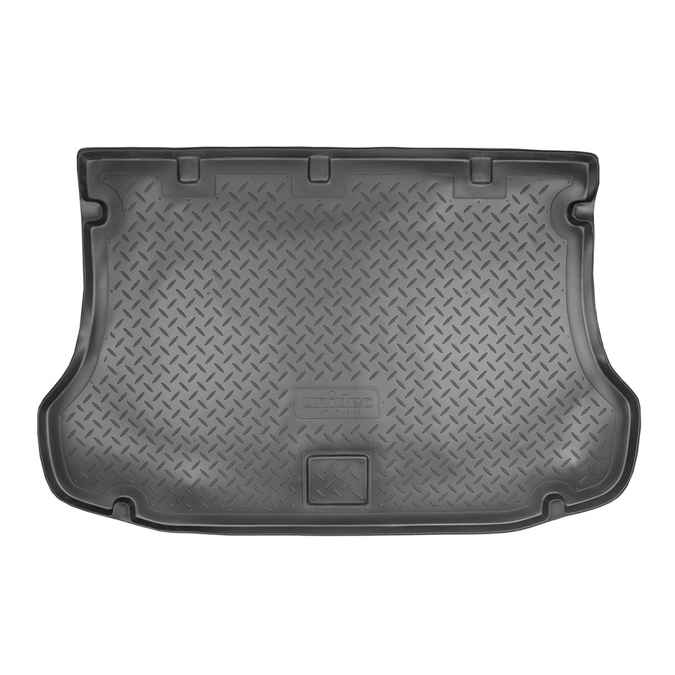 Коврик в багажник KIA Sorento '2002-2009 Norplast (черный, полиуретановый)