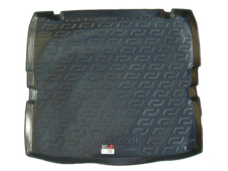 Коврик в багажник Opel Zafira (B) '2005-2014 (7-ми местный, длинный) L.Locker (черный, пластиковый)