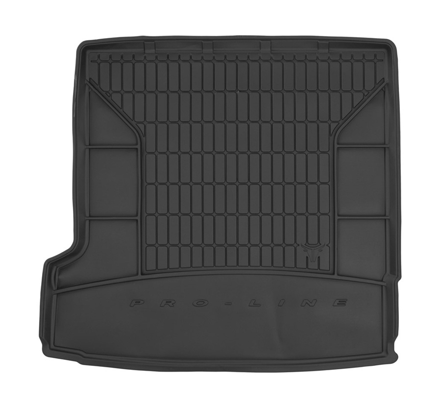 Коврик в багажник Volvo XC90 '2015-> (7-ми местный, длинный) Frogum (черный, резиновый)