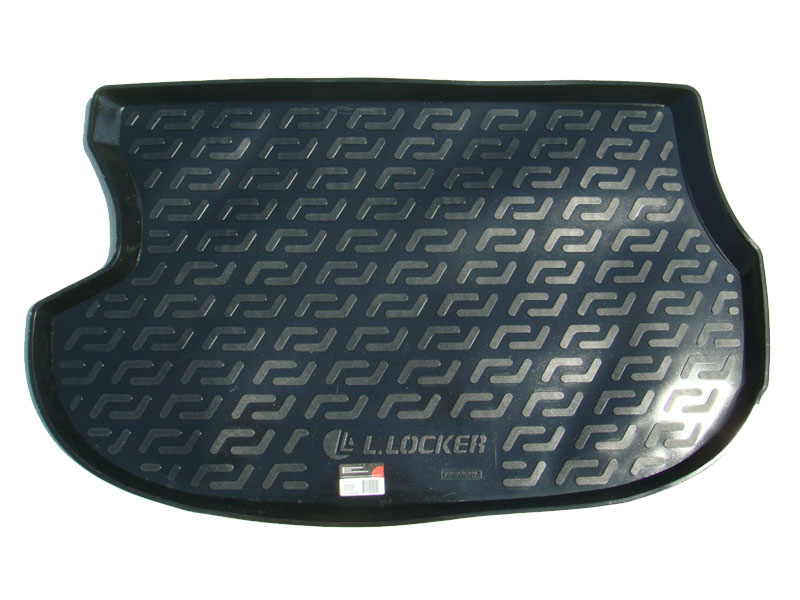 Коврик в багажник Mitsubishi Outlander '2003-2010 L.Locker (черный, пластиковый)