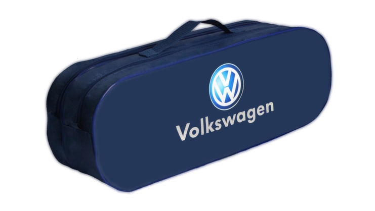 Сумка-органайзер в багажник Volkswagen синяя (03-031-2Д) Poputchik