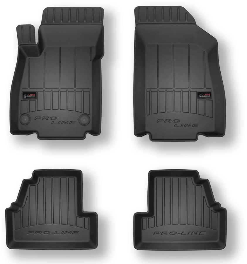 Коврики в салон Chevrolet Tracker '2013-> (3D) Frogum (черные)