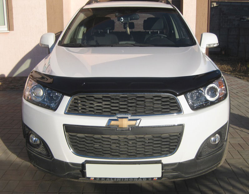 Дефлектор капота Chevrolet Captiva '2011-> (без логотипа) EGR